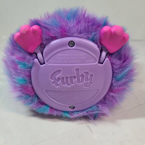 Furby 2023 Purple Tie Dye Interactive Plush Toy - Picture 4 of 7